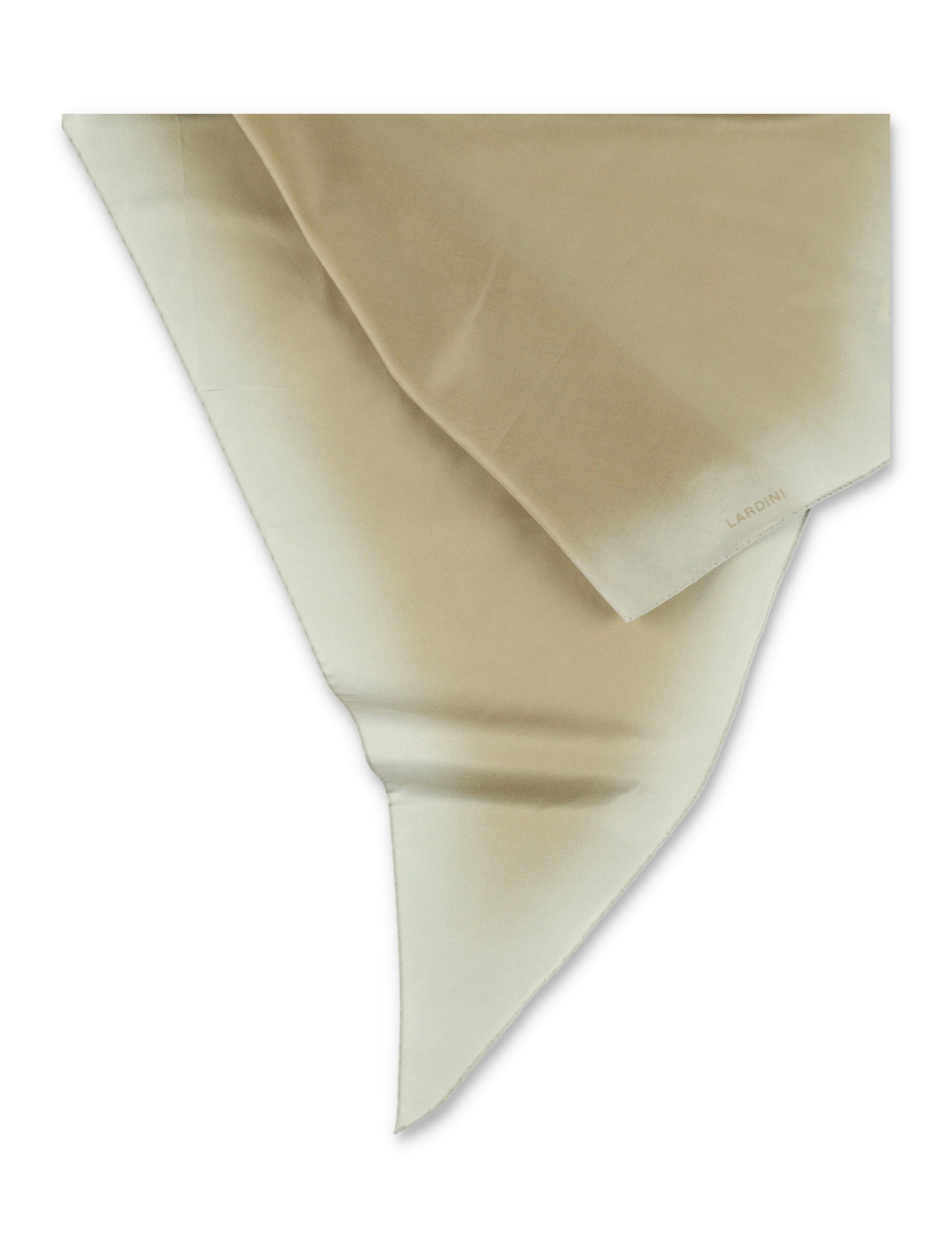 Gradient Geometric Pattern Cotton-Silk Scarf