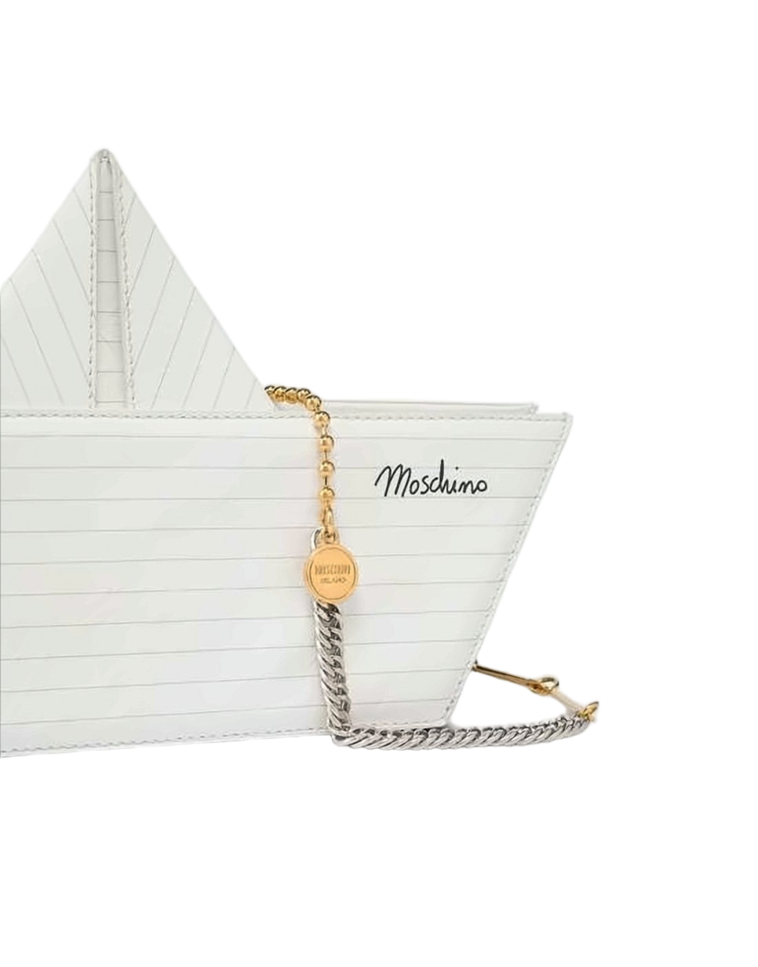 Origami-Inspired Goat Leather Shoulder Bag