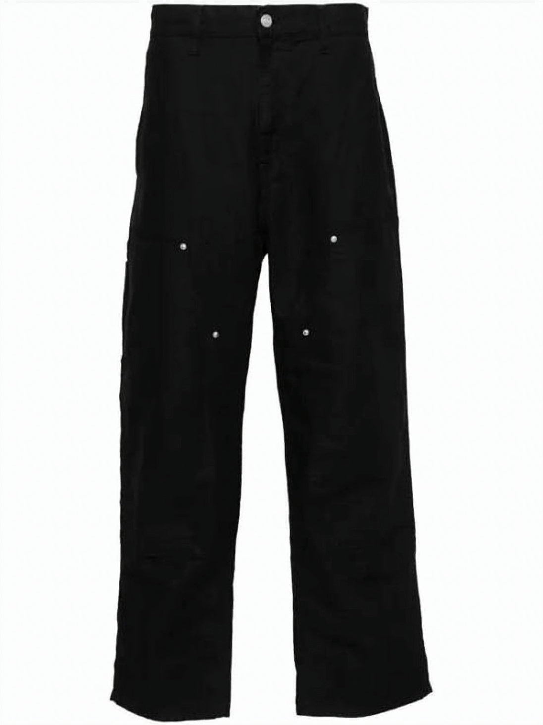 Black Straight-Cut Carhartt WIP Pants