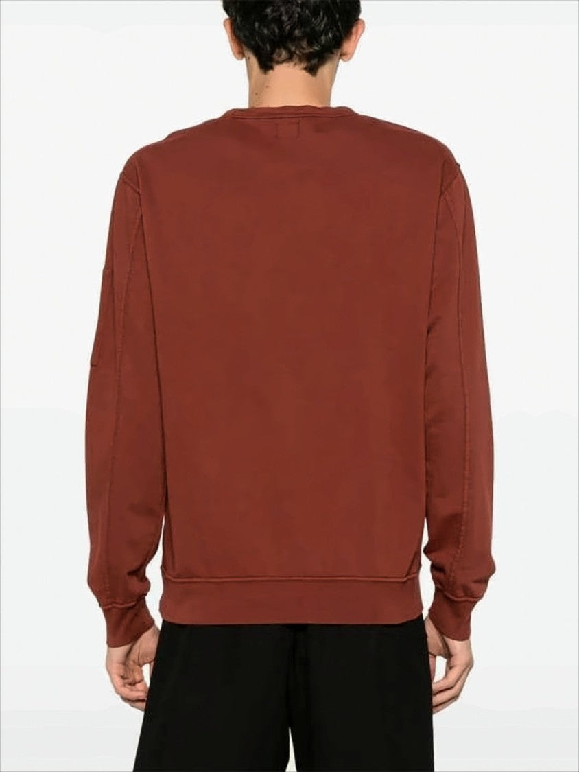Relaxed Fit Long Sleeve T-Shirt with Lens Detail