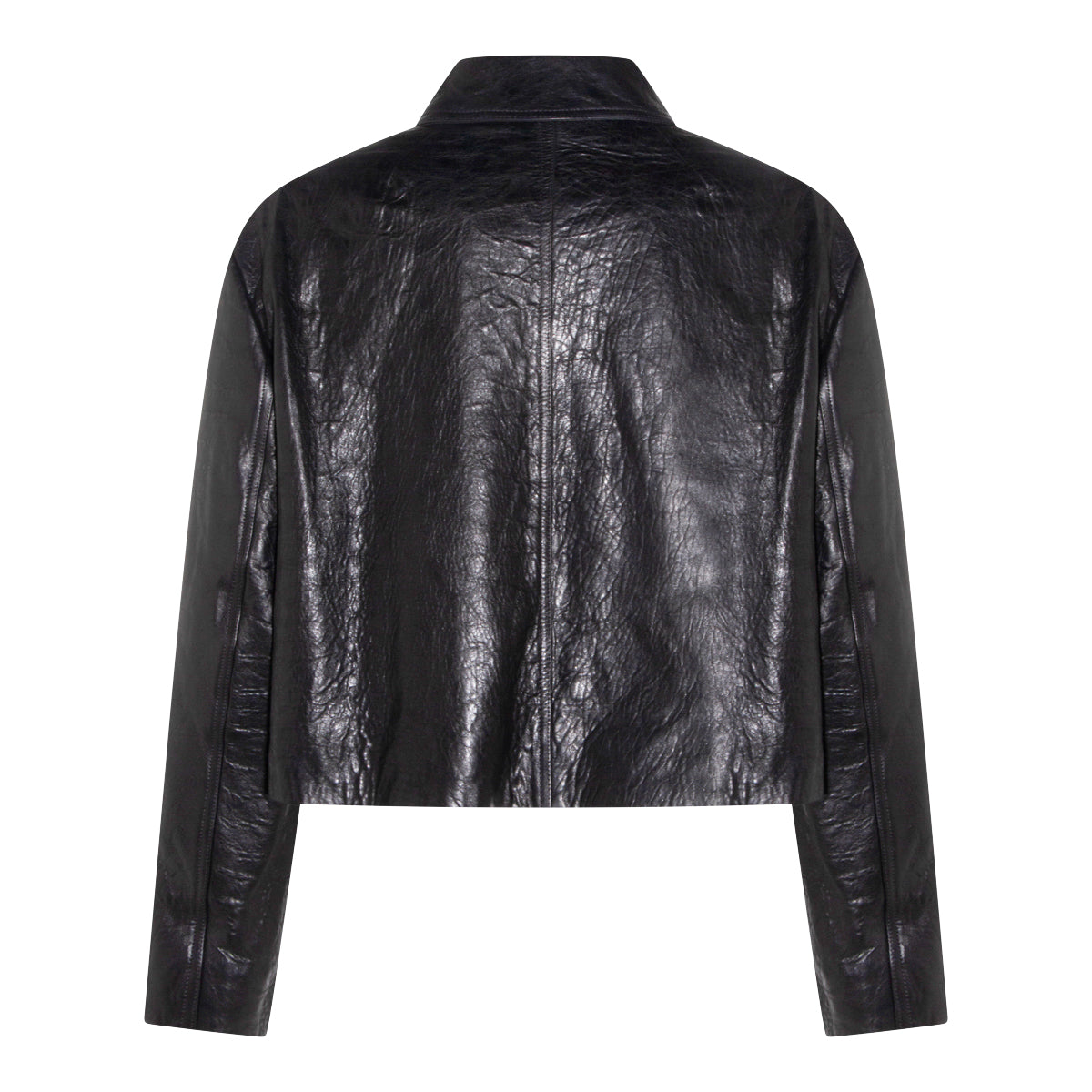 Heizer Black Leather Jacket