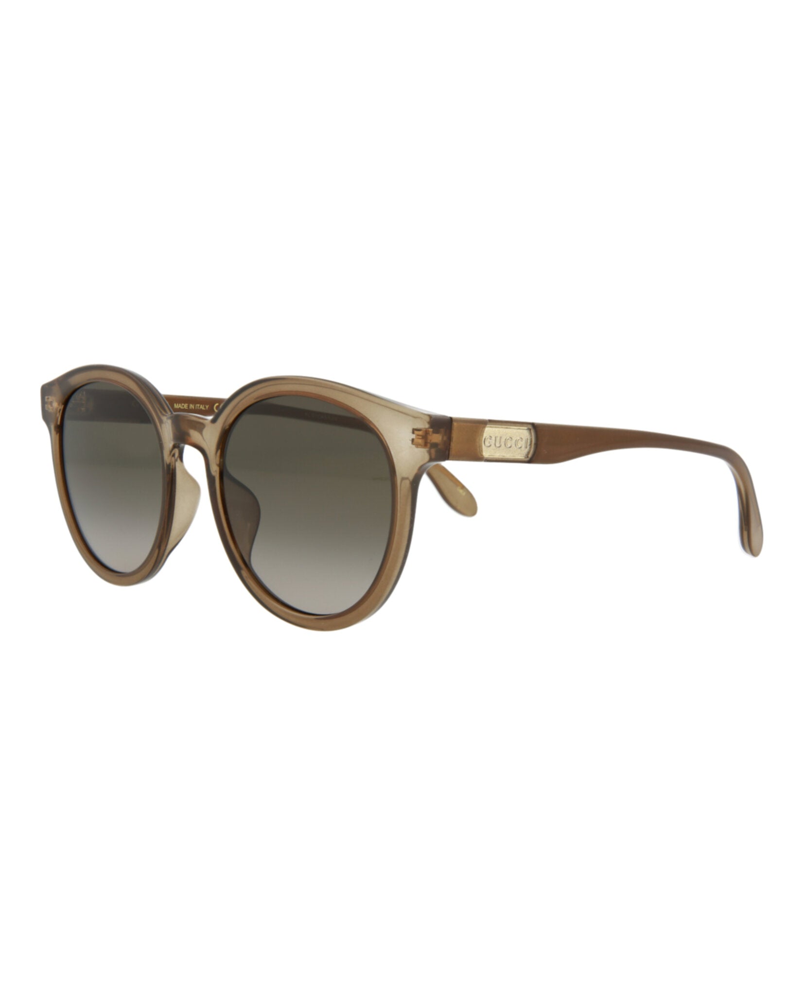 Round-Frame Injection Sunglasses