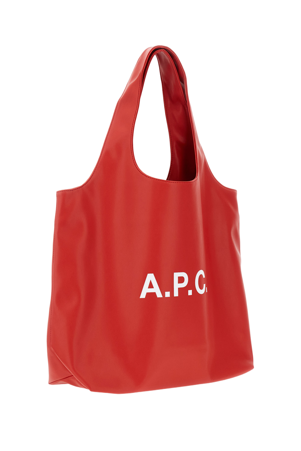 Red Tote Ninon Faux Leather Bag