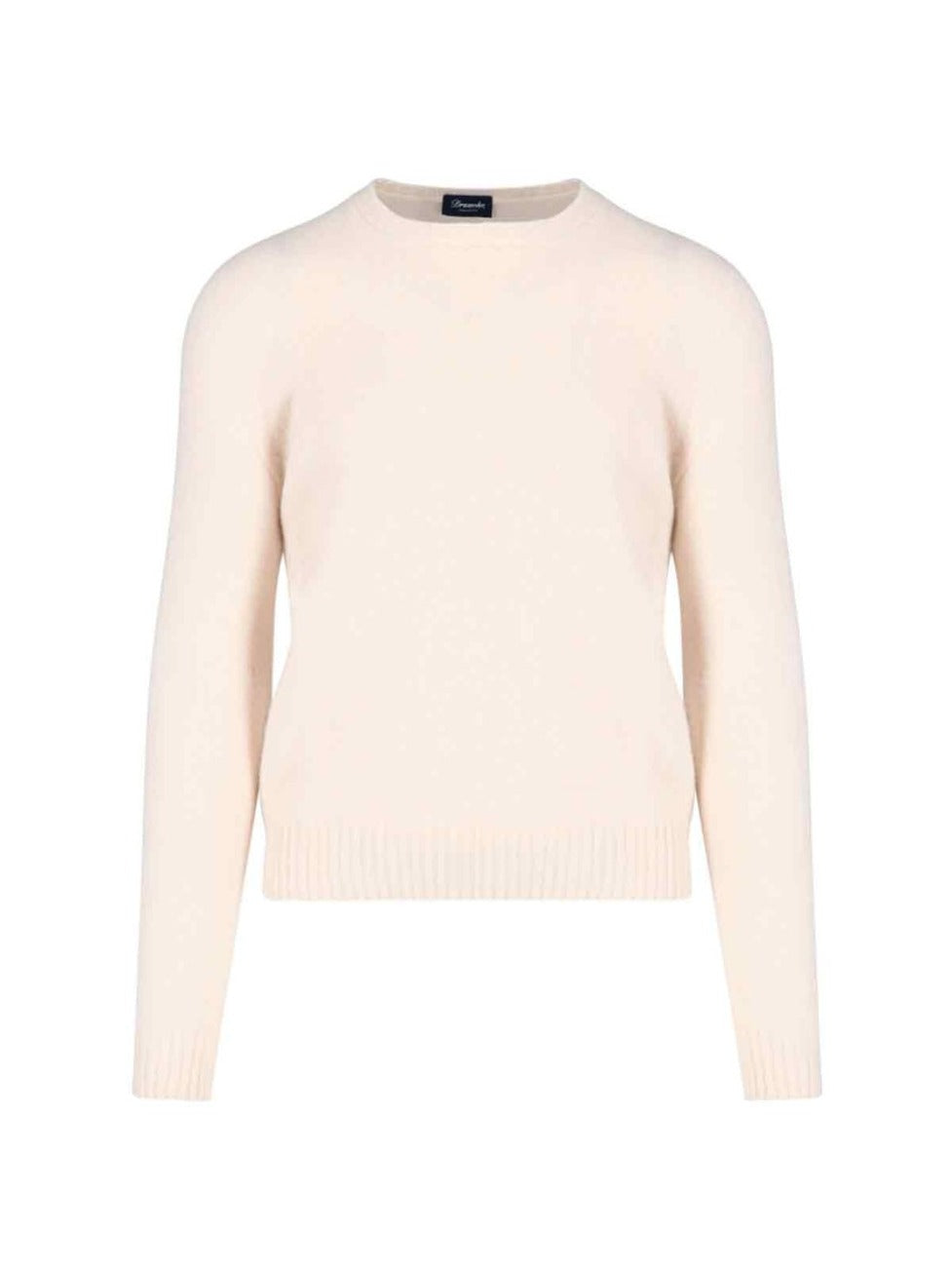 Basic Sweater In Pink Wool Light Shade