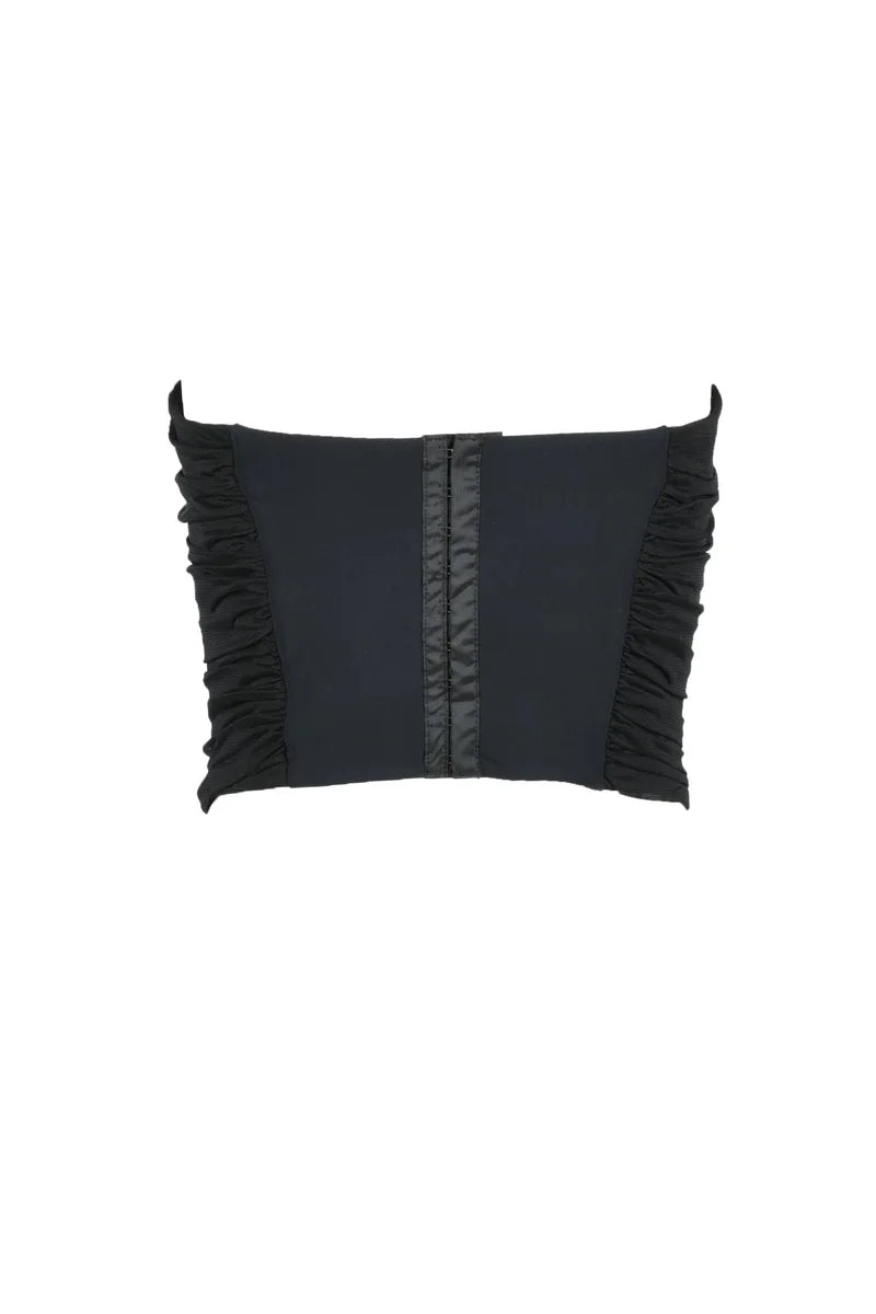 Tulle Bustier Top - Black
