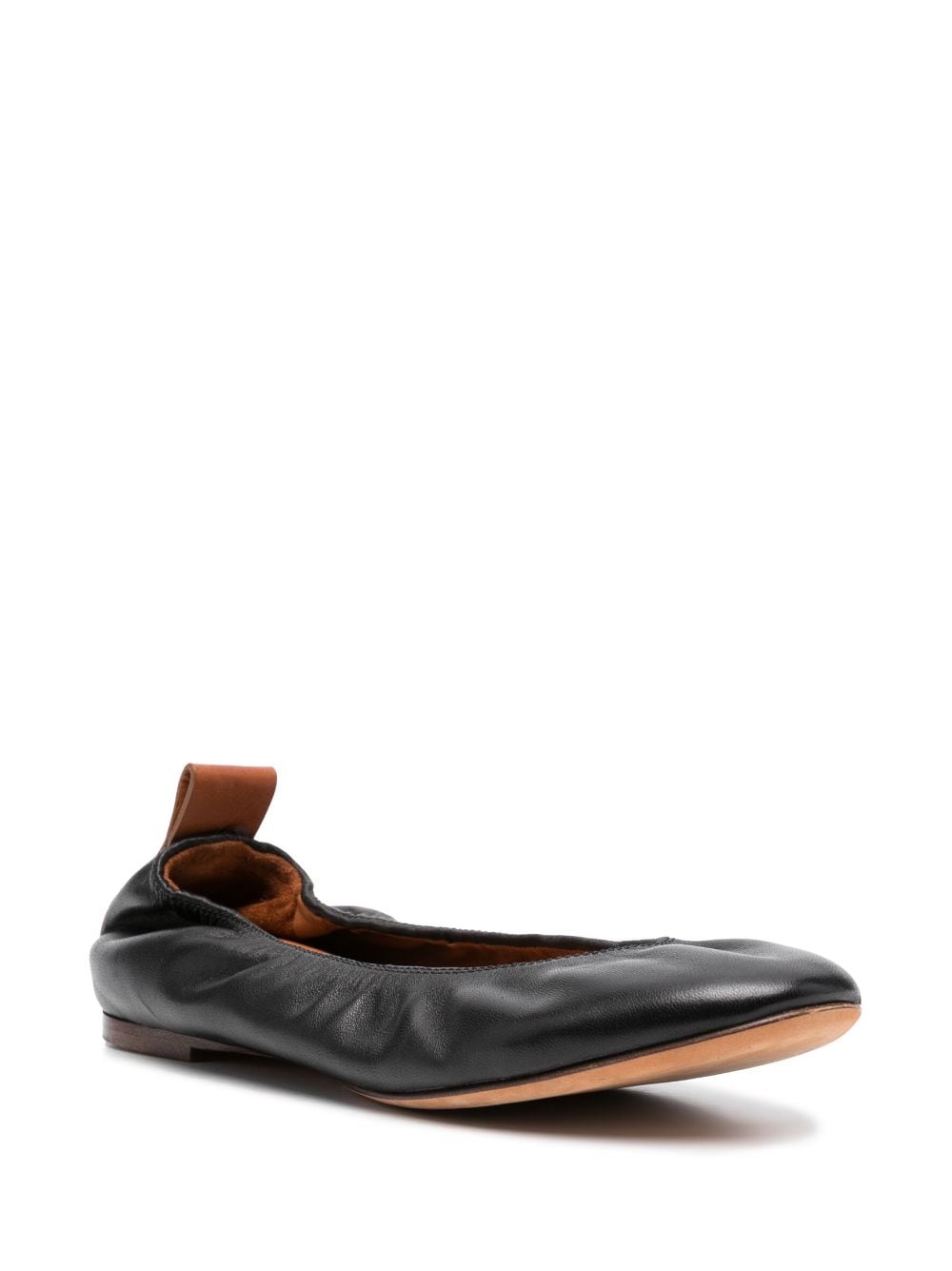 Calf Leather Flats