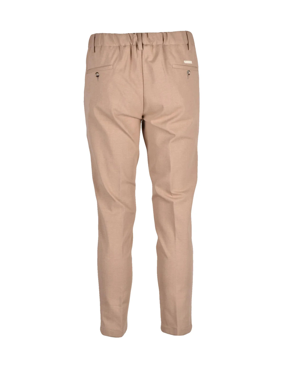 Tailored Beige Trousers with Clean Minimalist Design