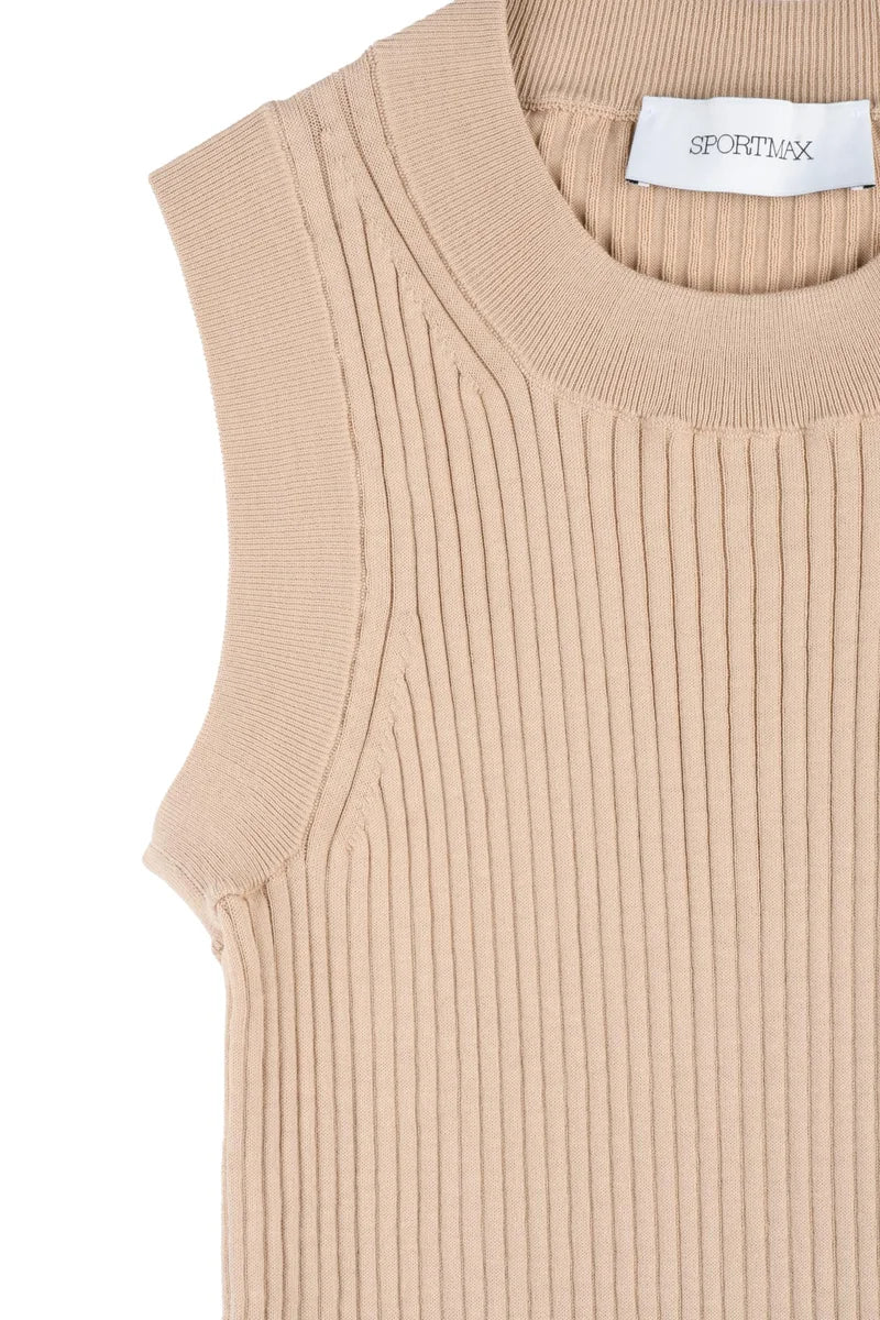 Tione Cotton Top - Camel