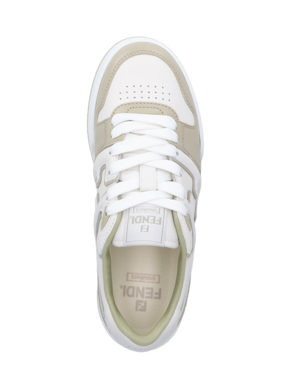 "Match" Low-Top Sneakers – White