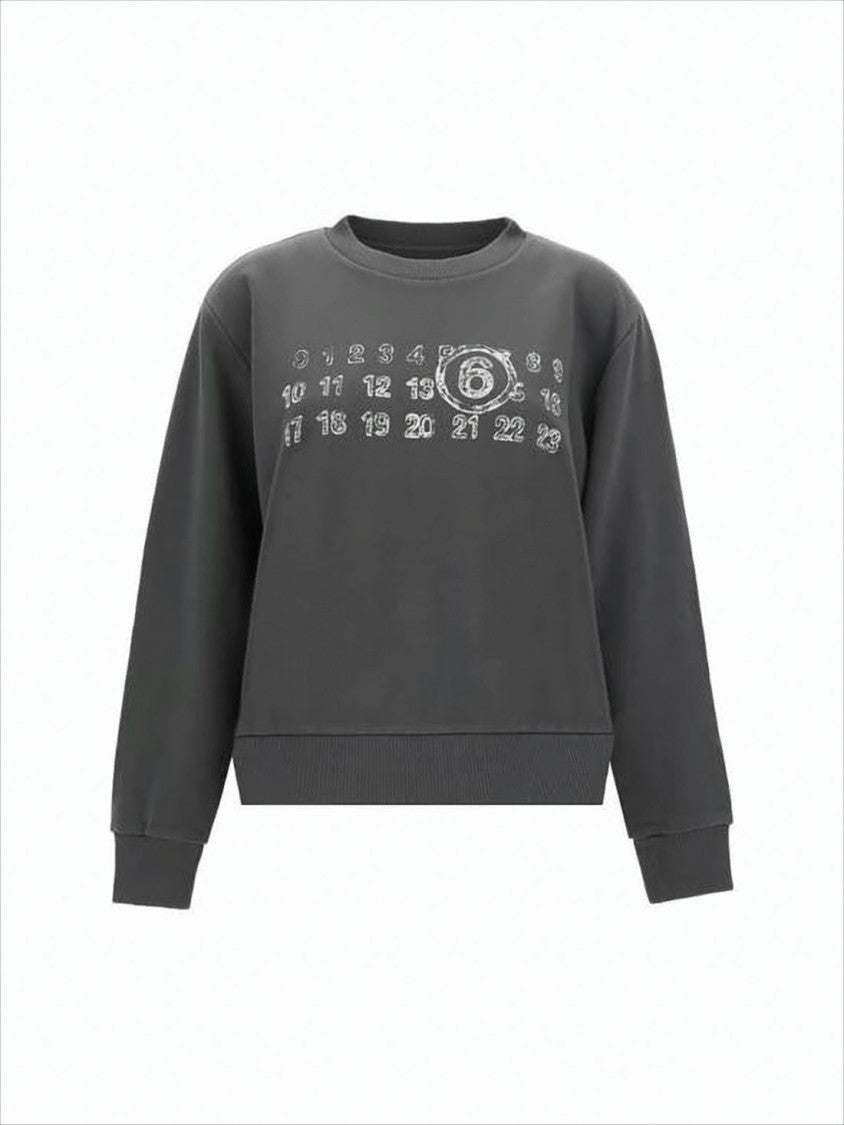 Relaxed Fit Long-Sleeve Sweatshirt