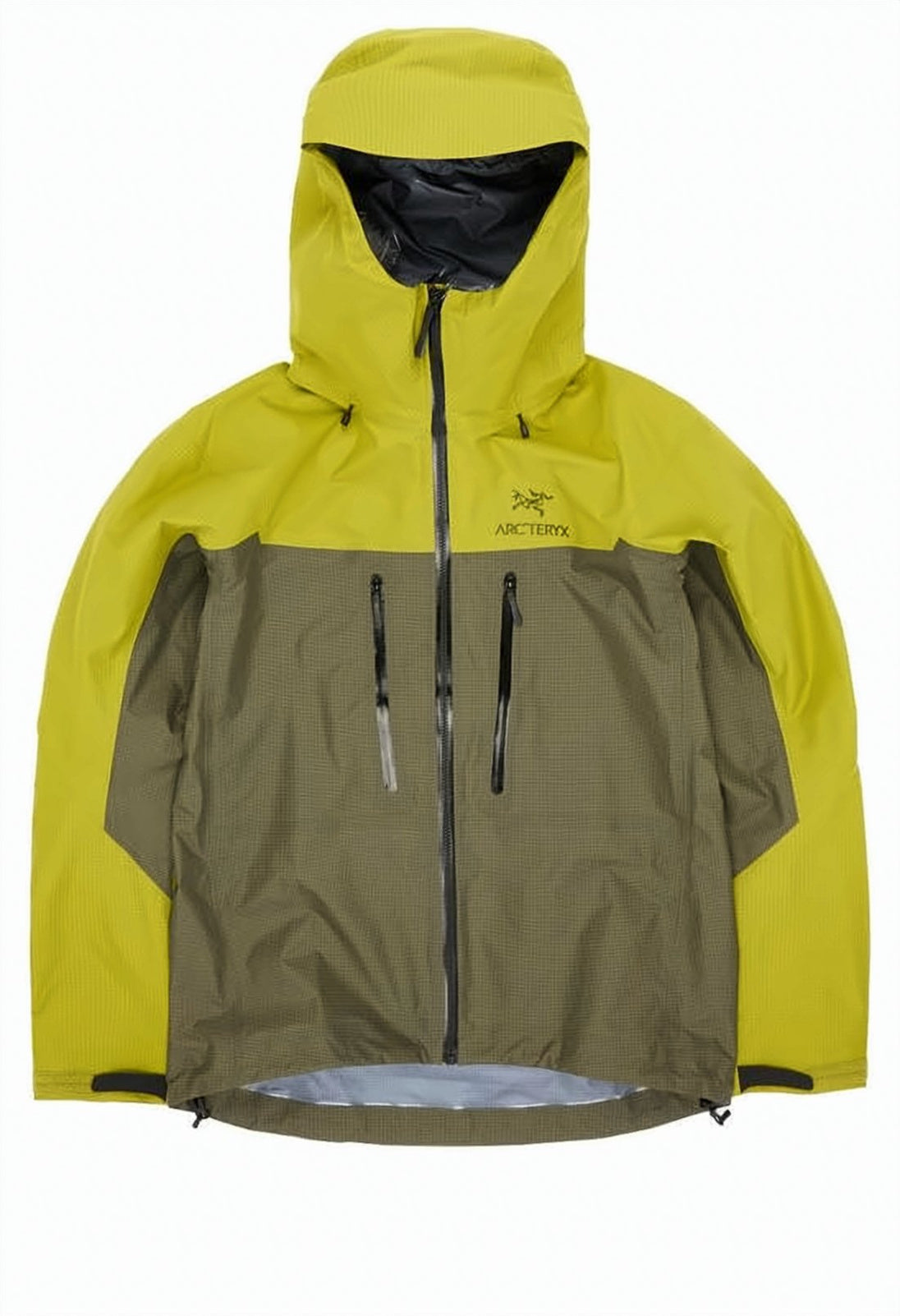 Two-Tone Technical Jacket with Adjustable Features
