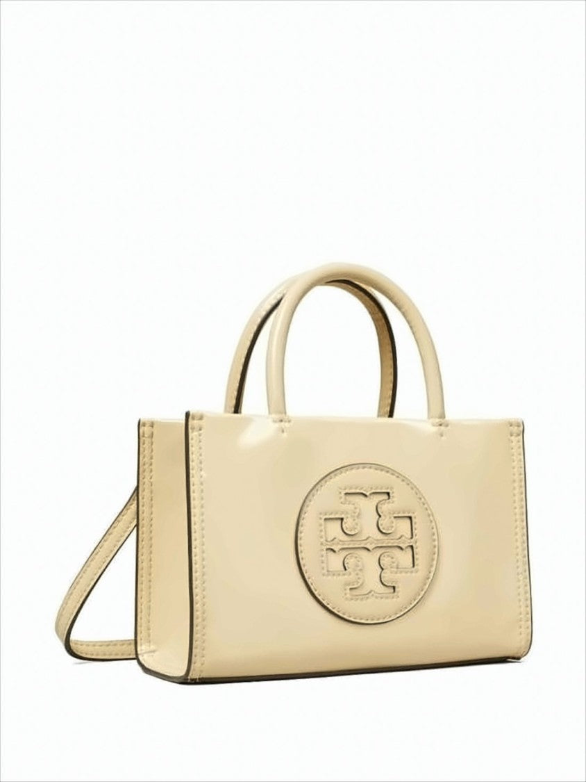 Rectangular Shoulder Bag with Finish