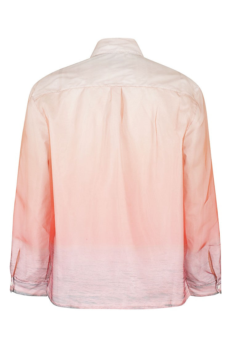 Ombre Effect Button Down Shirt