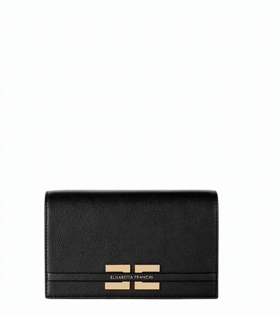 Leather Effect Chain Shoulder Bag