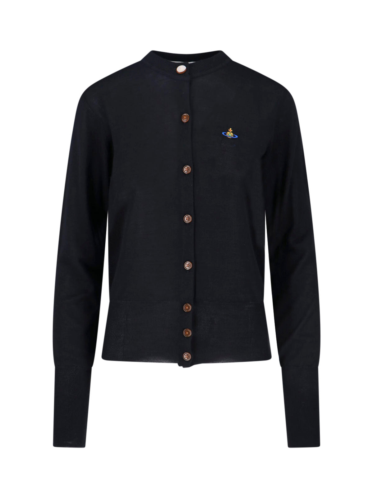 Black Bea Wool Silk Cardigan