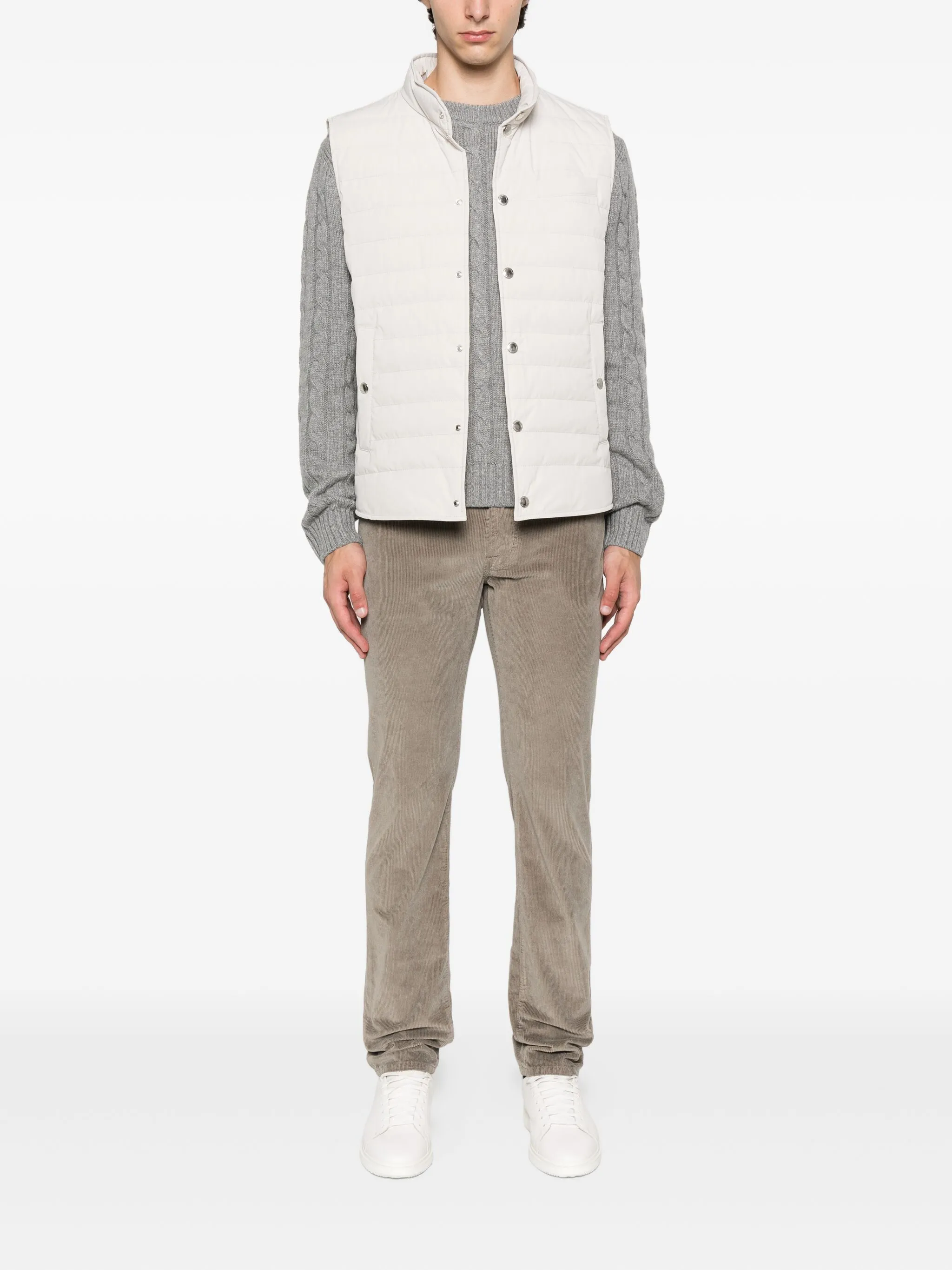 Cashmire Cable Knit Cashmere Sweater