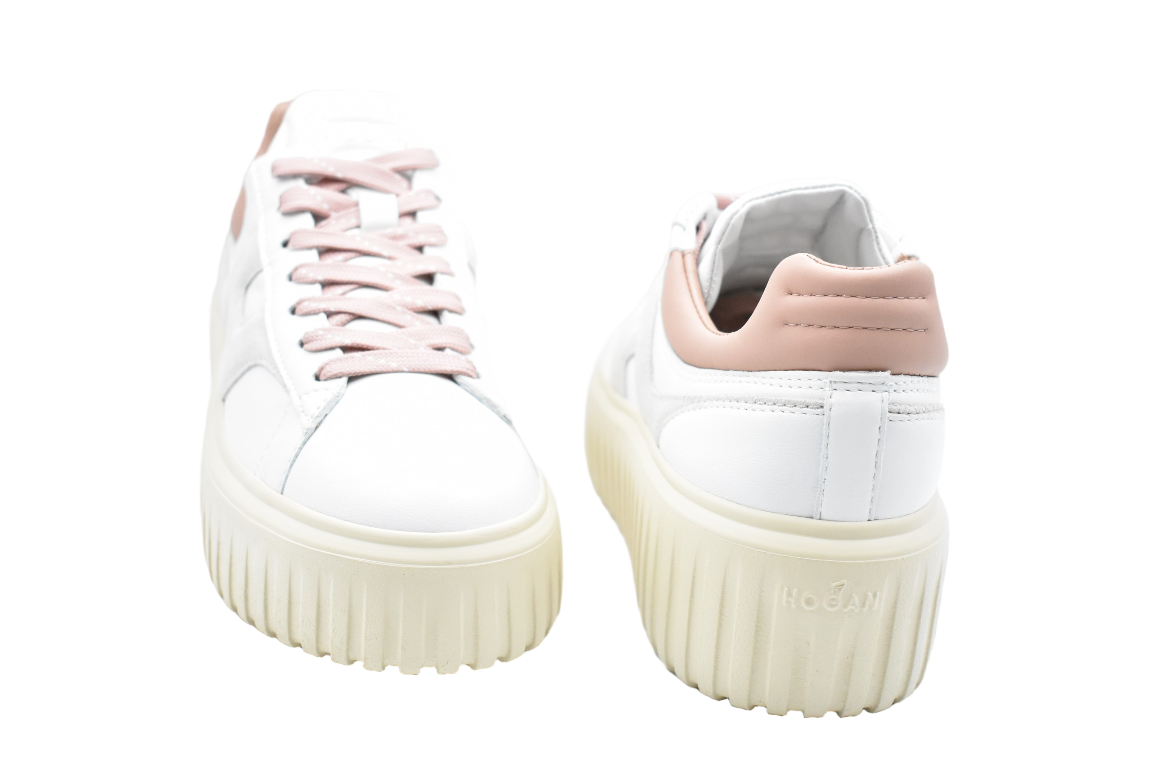 Low-Top Sneakers With Cream Sole