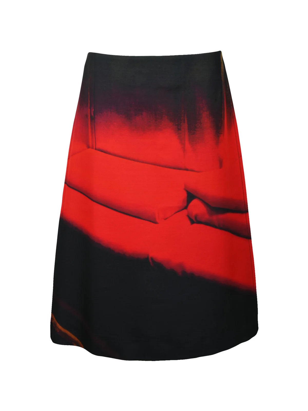 Flared Midi Skirt - Multicolor