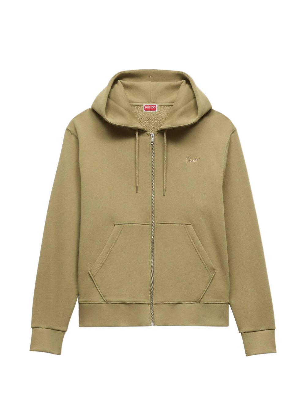 Zip-Up Hoodie Sweater with Kangaroo Pocket