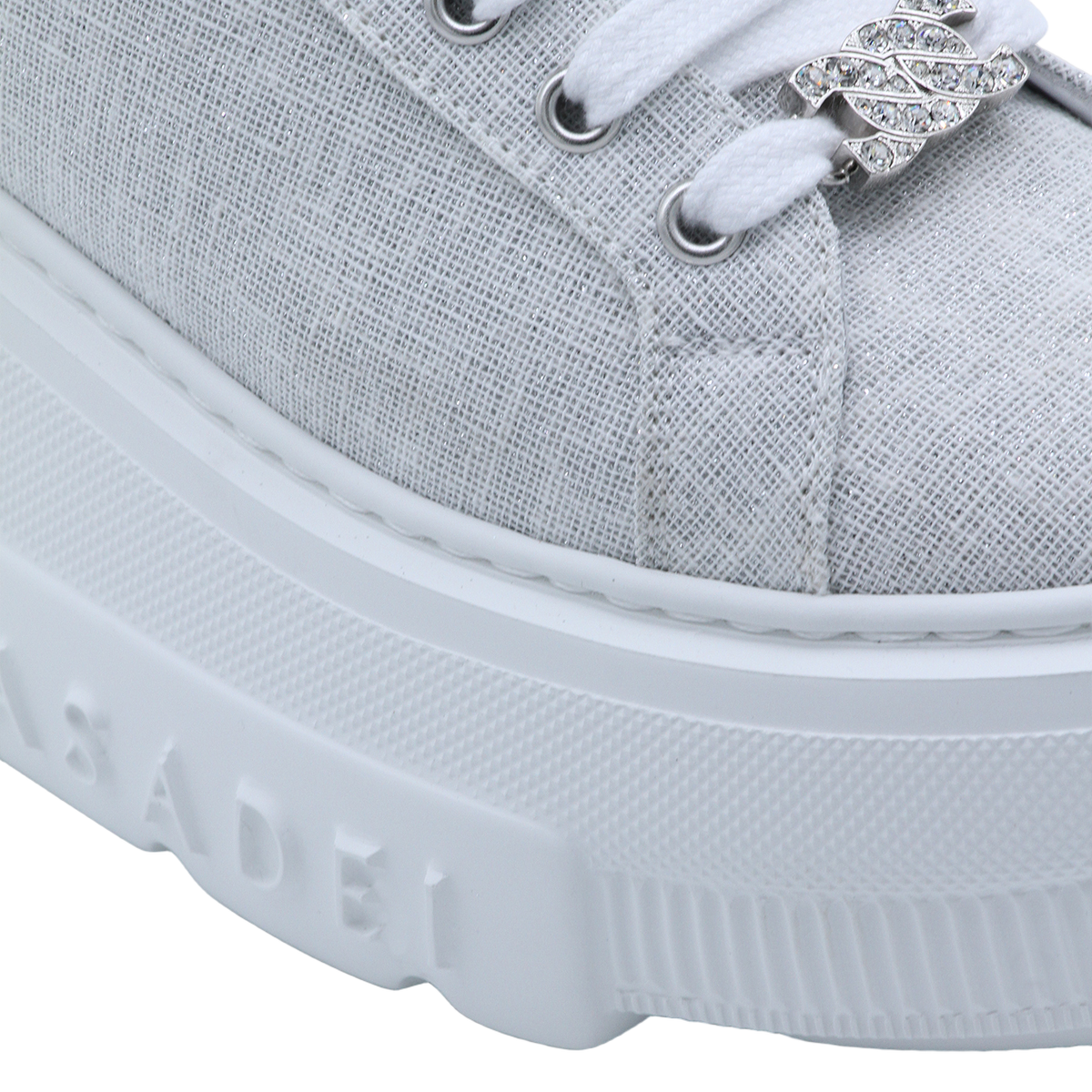 Streamlined Beige Sneakers With Smooth Finish