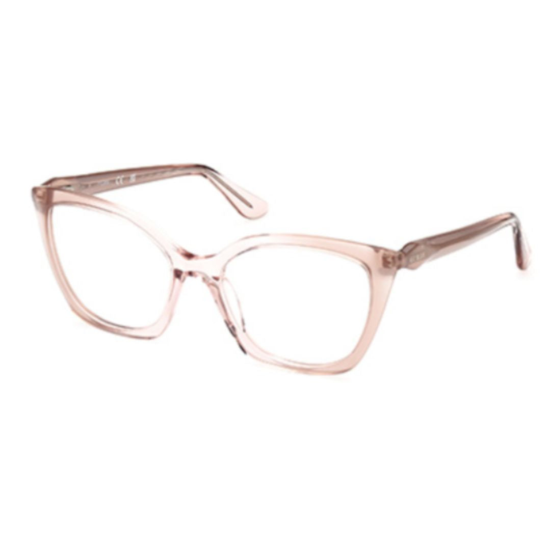Gu2965 Translucent Acetate Oversized Cat-Eye Eyeglasses