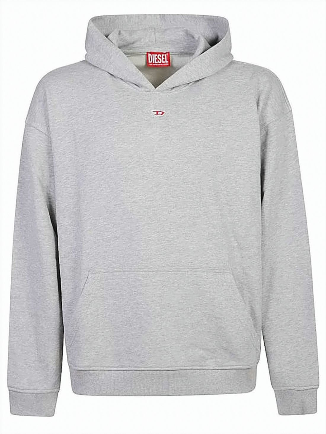 Light Grey Cotton Hoodie