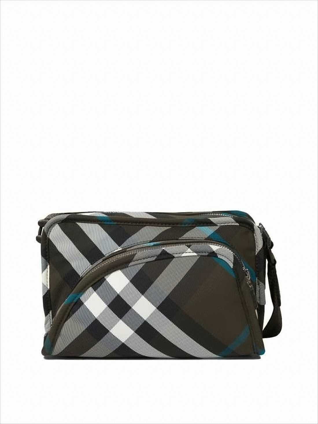 Classic Check Pattern Crossbody Bag