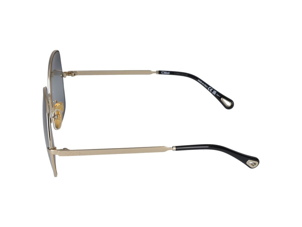 Sunglasses Chloé CH0282S 001 gold gold grey 60/17/140