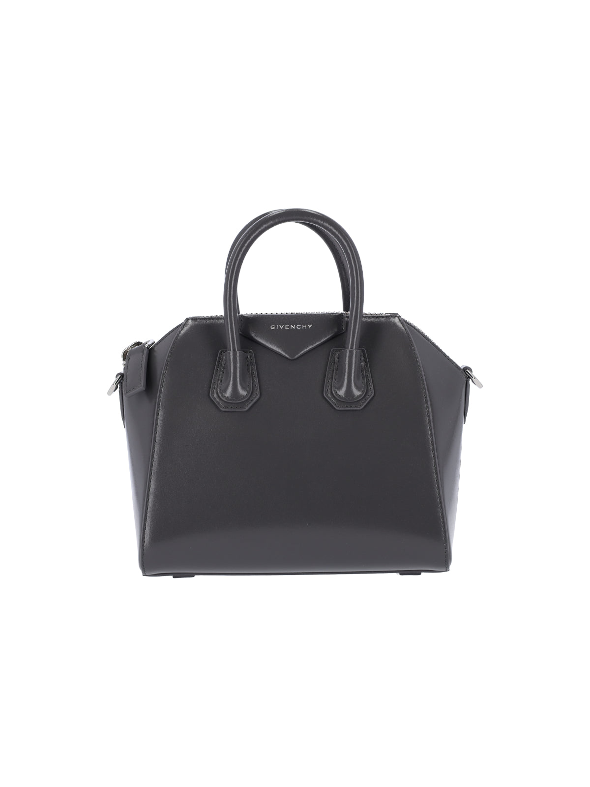 Dark Grey "Antigona" Mini Bag