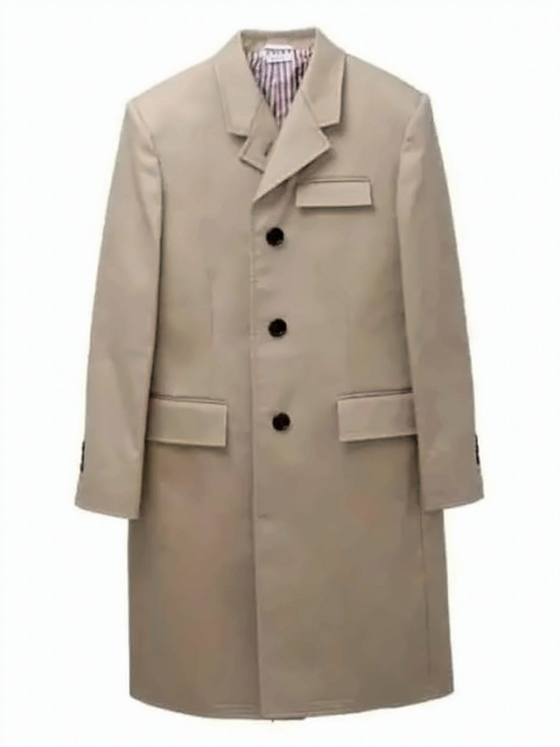 Structured Knee-Length Thom Browne Coat