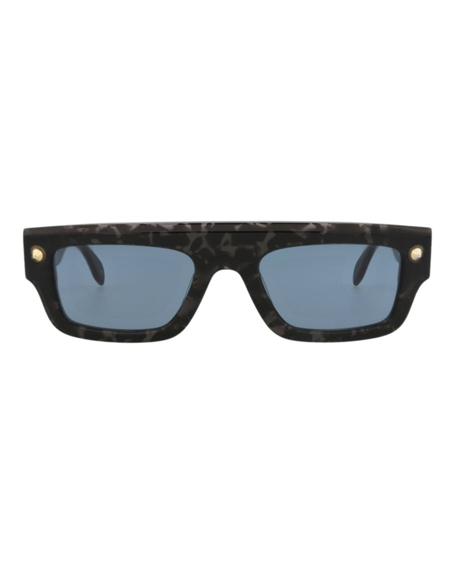 Square-Frame Recycled Acetate Sunglasses