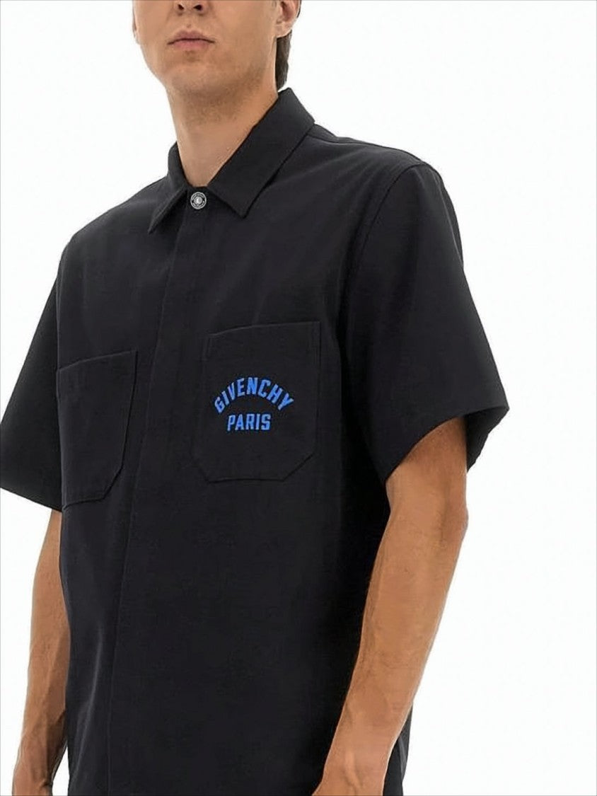 Boxy Fit Black Polo Shirt with Classic Collar
