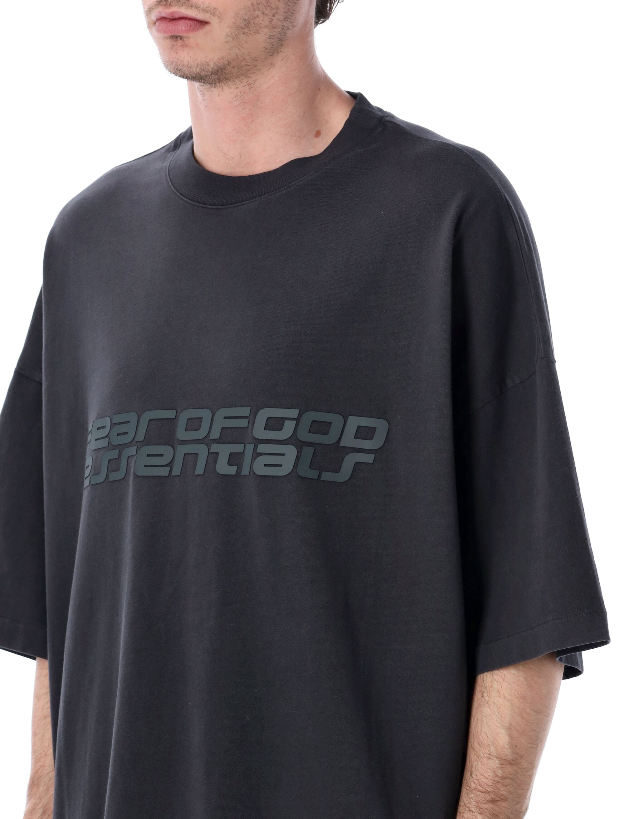 Essentials 90s Cotton Tee Vintage Black