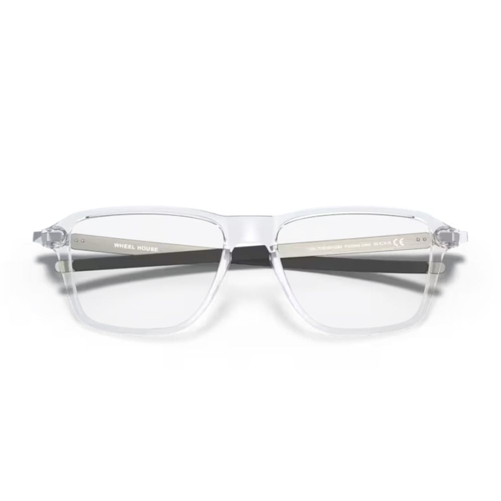 Ox8166 - Wheel House Square Transparent Eyeglasses