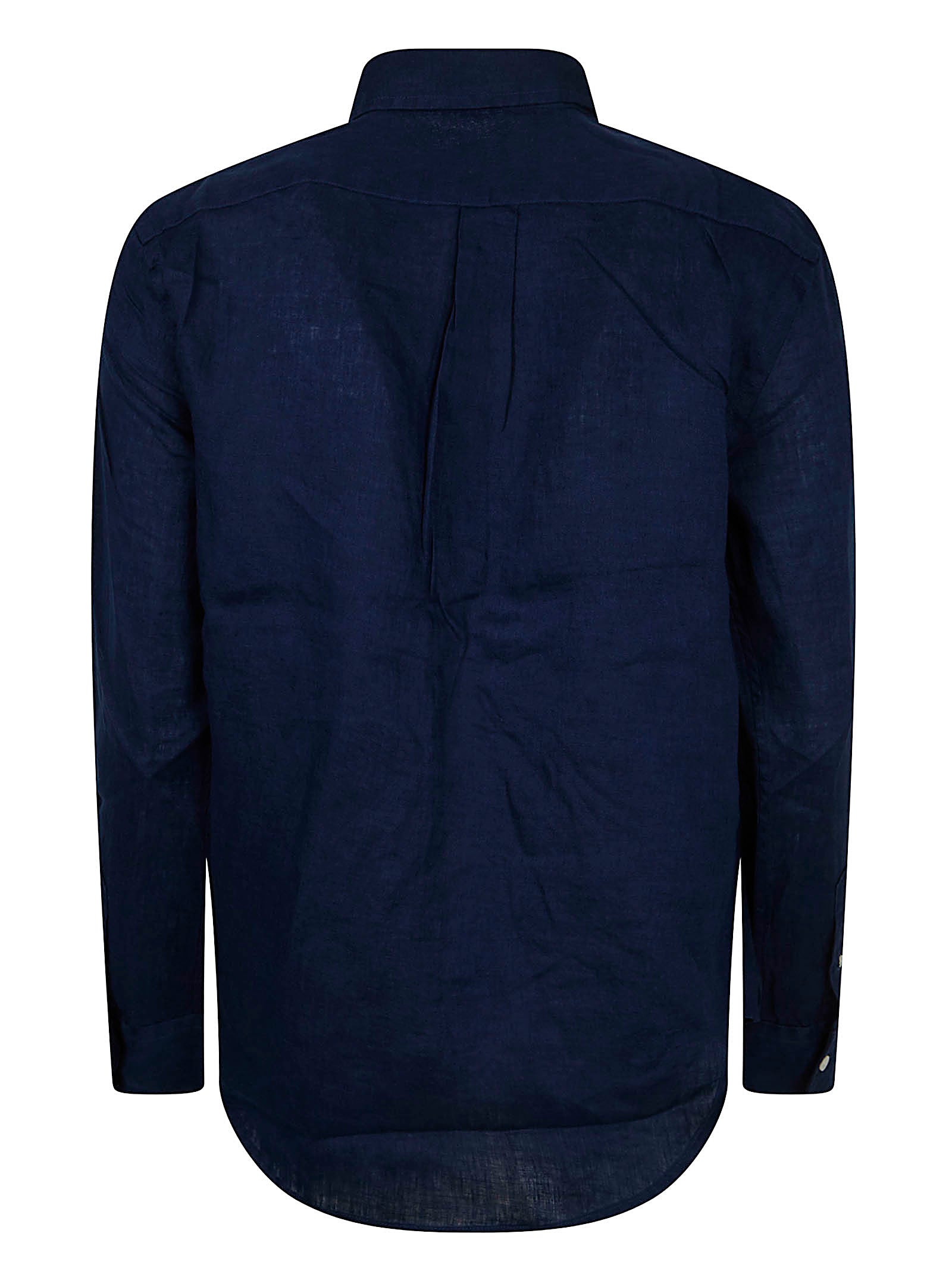 Long-Sleeved Button-Up Shirt