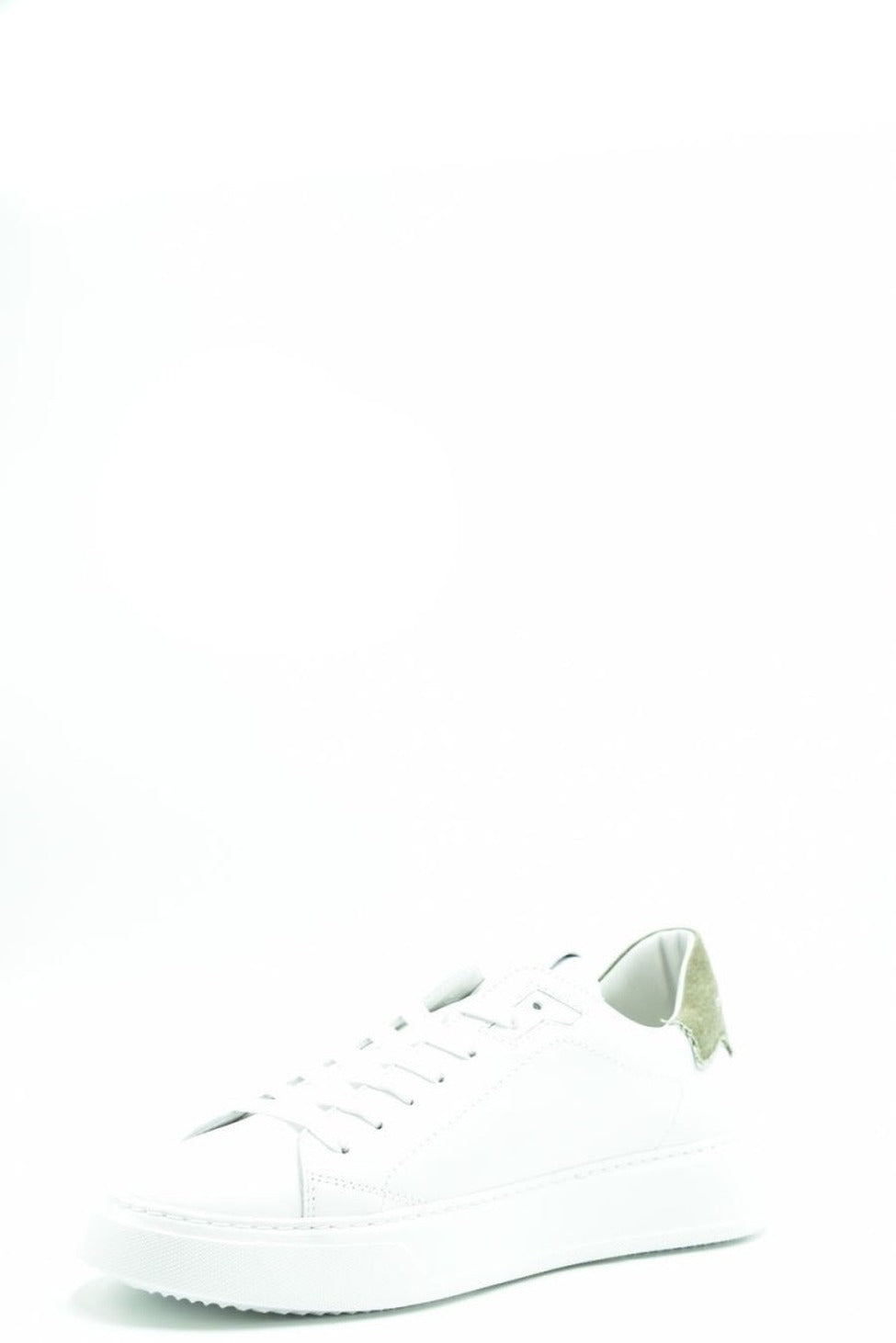 White Leather Sneakers