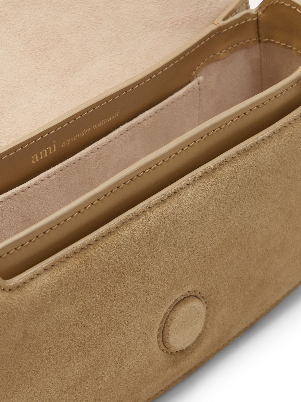 Beige Suede Bag