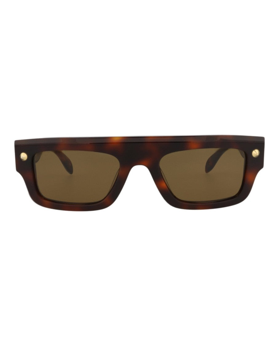 Square-Frame Recycled Acetate Sunglasses