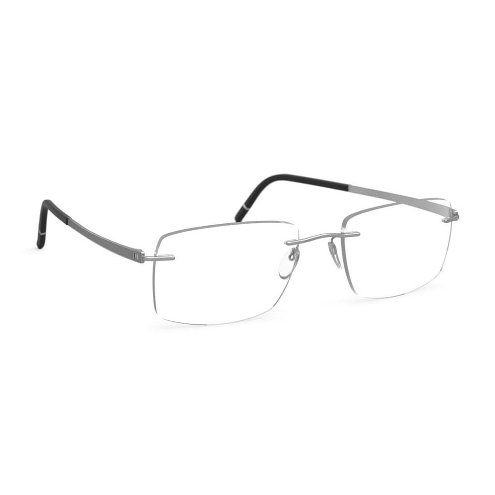 5529/Lc Rimless Silver Titanium Eyewear