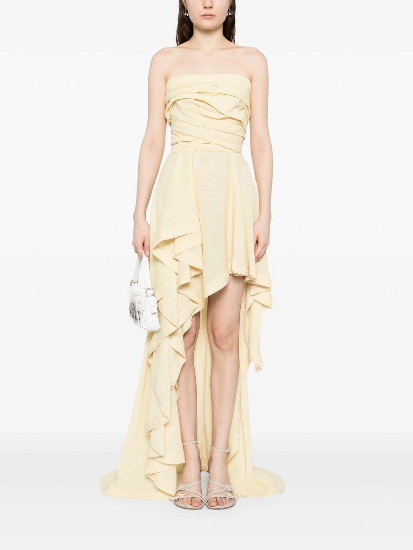 Layered Taffeta Dress