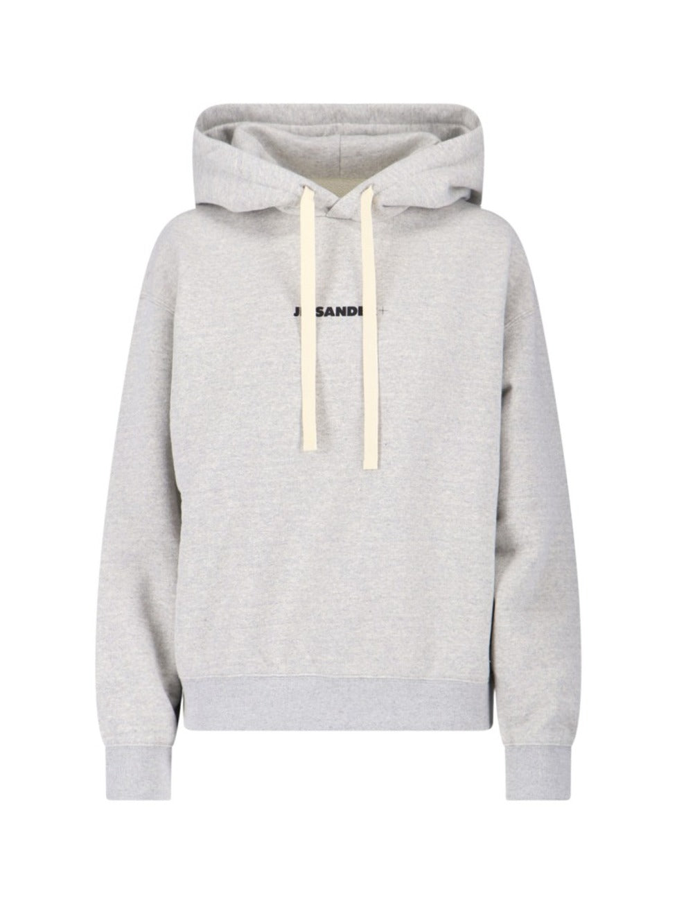 Relaxed Fit Light Grey Hoodie