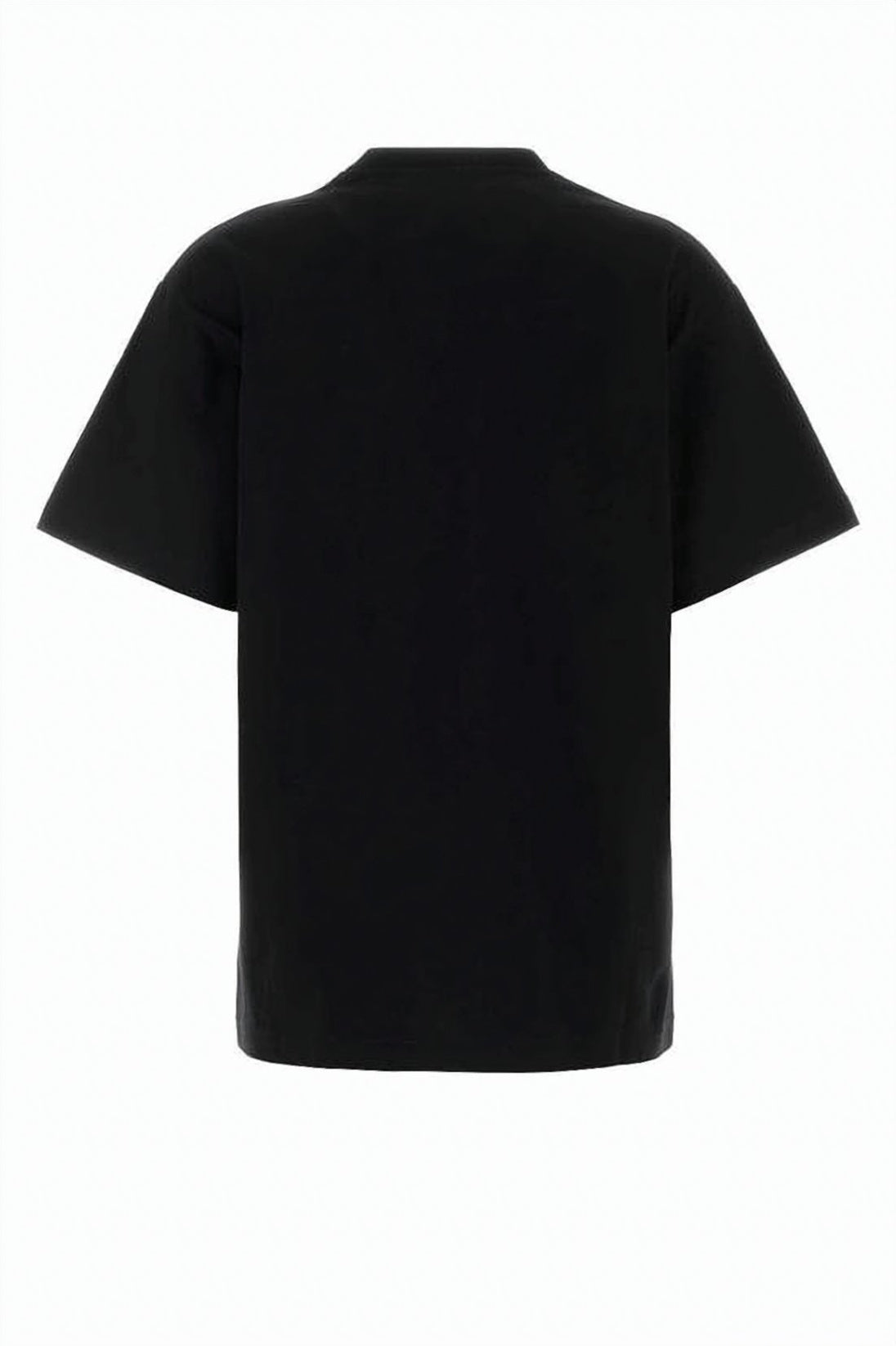 Relaxed-Fit Black Cotton T-Shirt