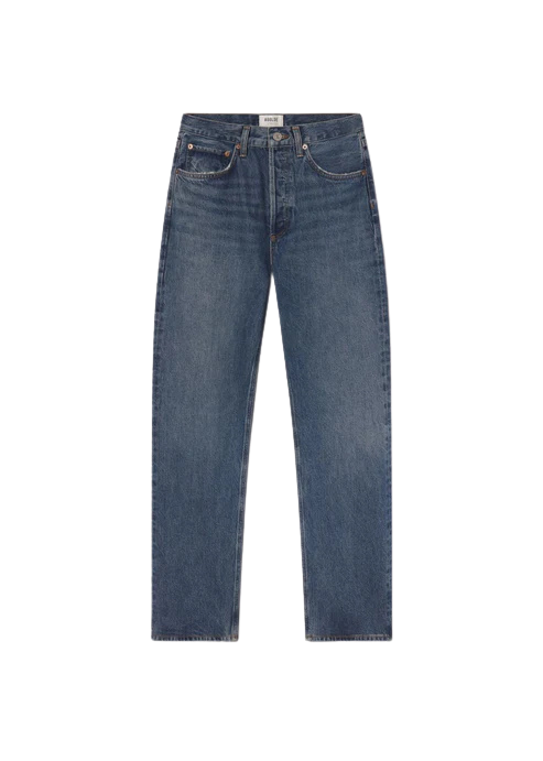 Kelly High-Rise Straight-Leg Jeans