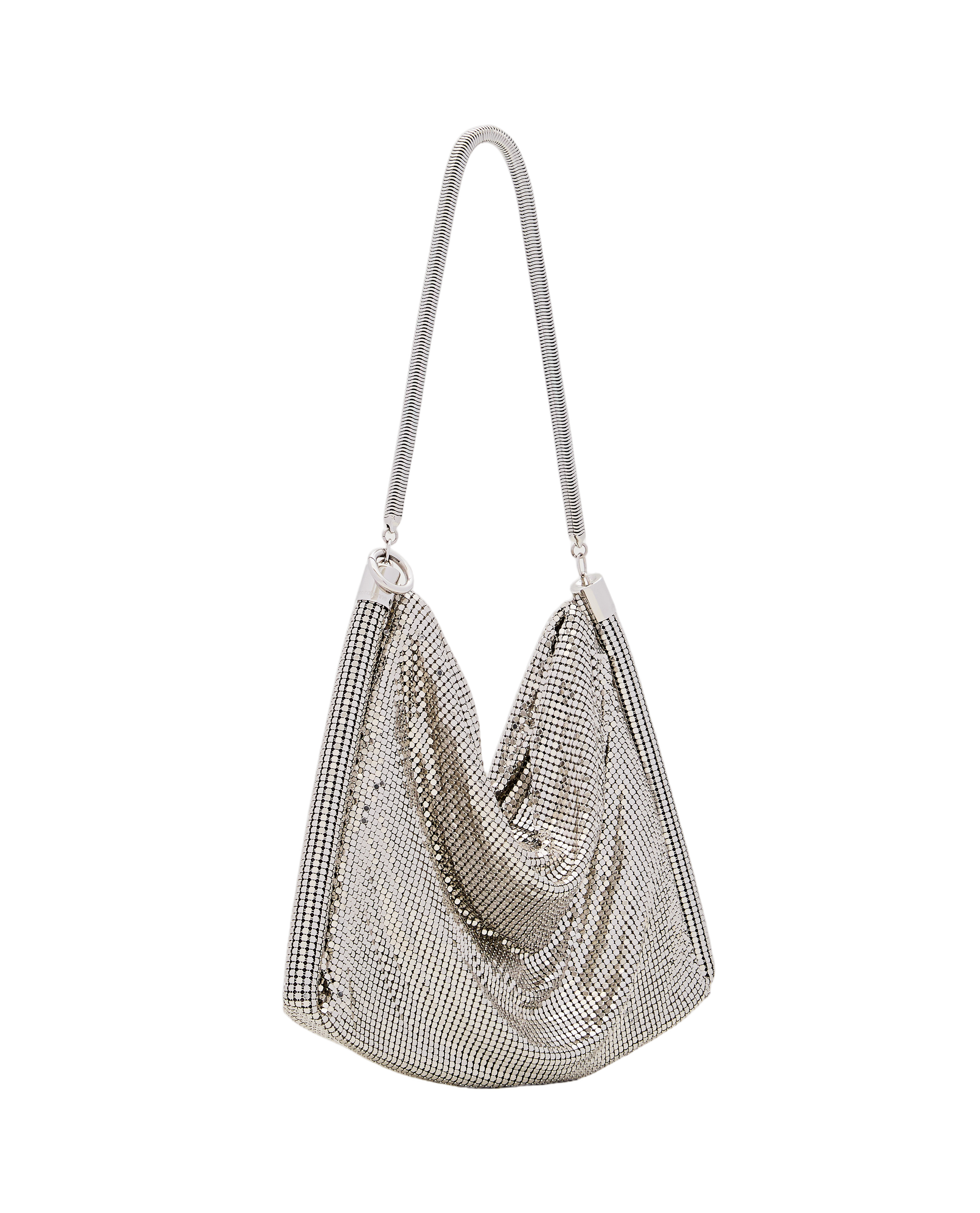 Pixel Tube Aluminum Shoulder Bag