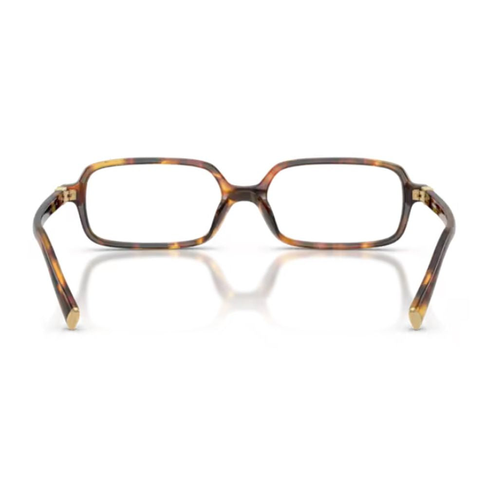 0Mu 01Yv Miu Regard Honey-Havana Acetate Rectangular Sunglasses