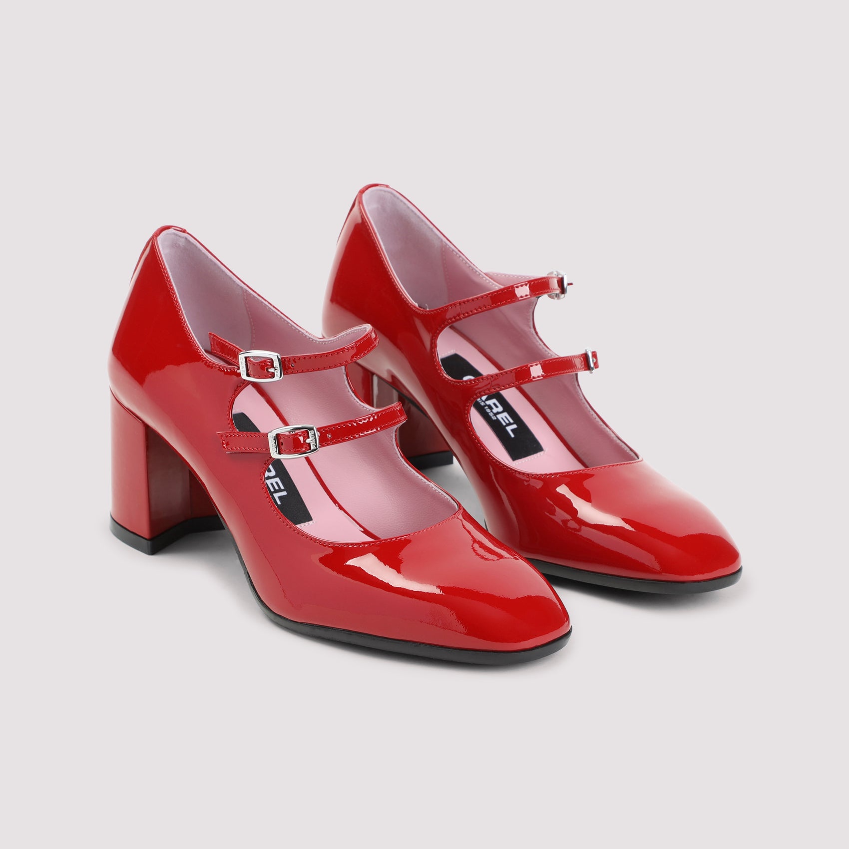 ALICE 6.5cm Heel Calf Leather Pumps