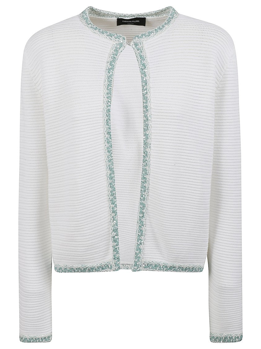 Textured Knit Cropped Sweater