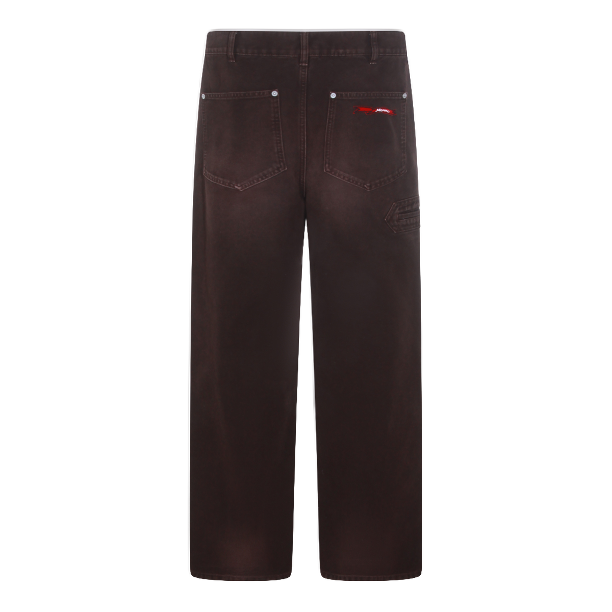 Straight-Leg Trousers with Five-Pocket Design