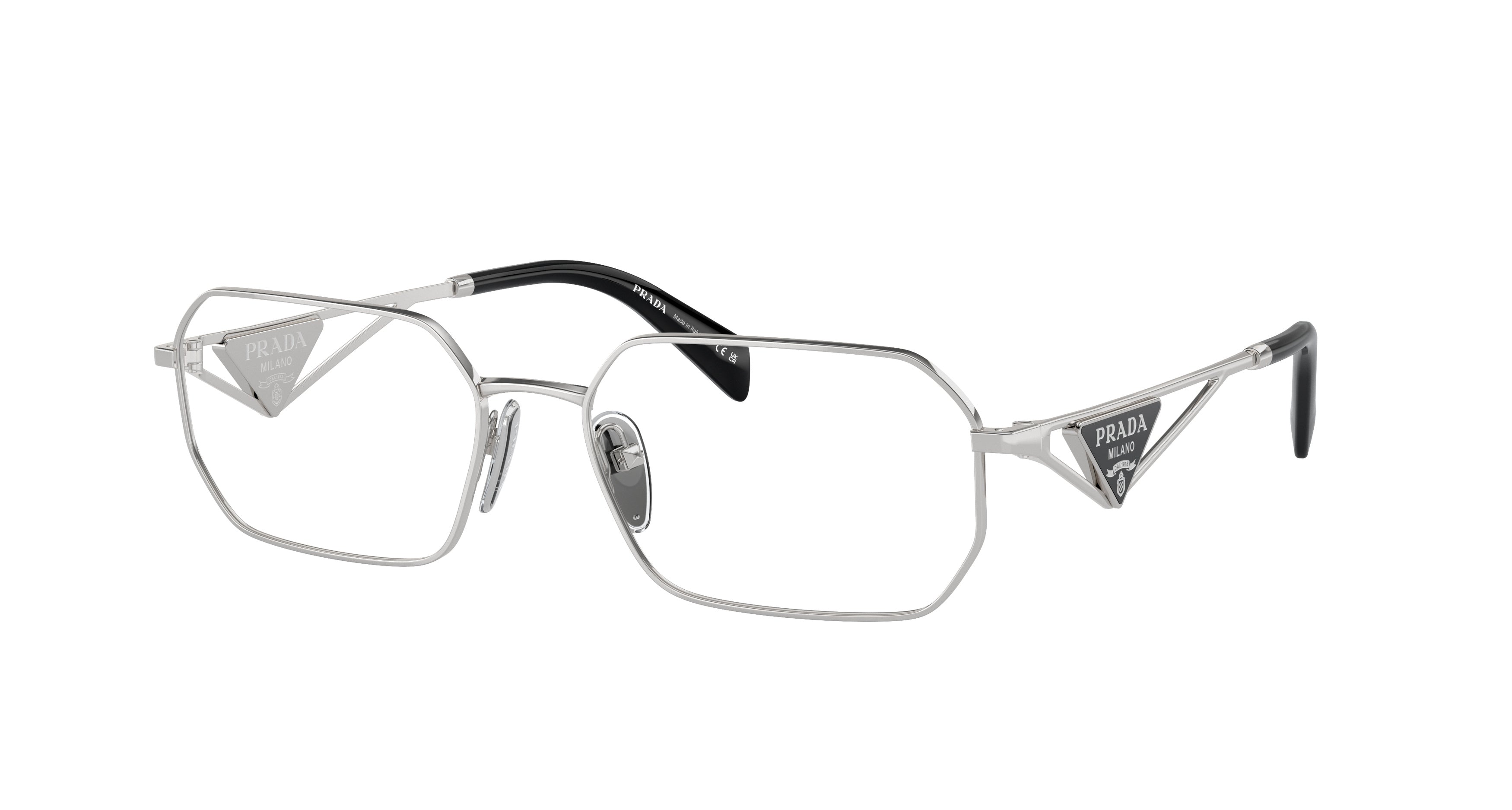 0pr A53v Geometric Oversized Square Steel Sunglasses