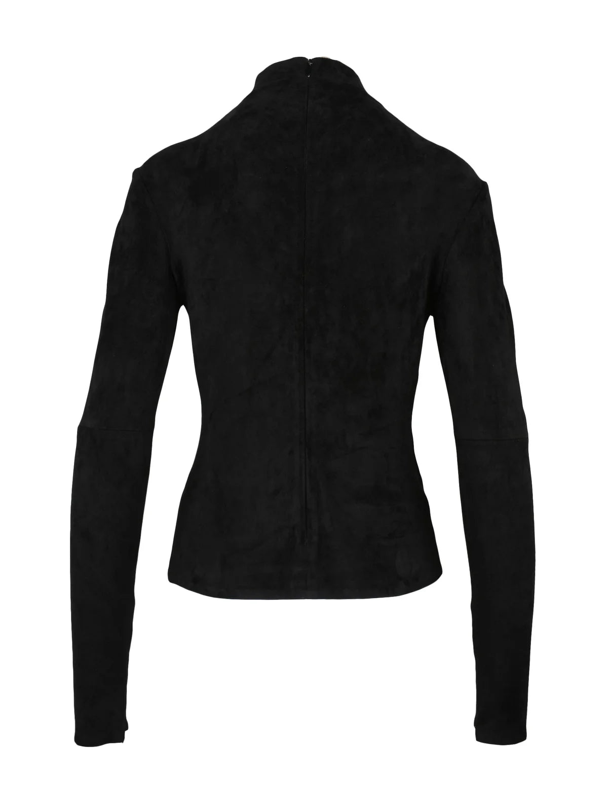 Black Turtleneck Suede